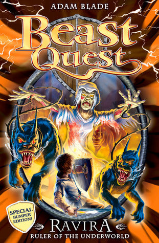 Book cover of Ravira Ruler Of The Underworld by Adam Blade