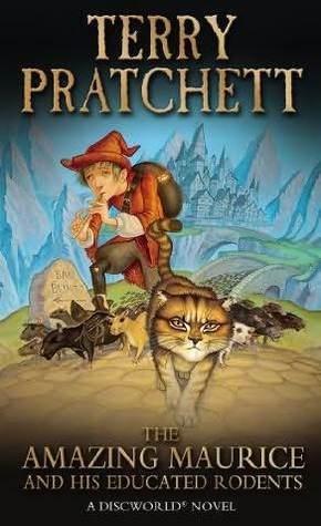Book cover of The Amazing Maurice And His Educated Rodents by Terry Pratchett