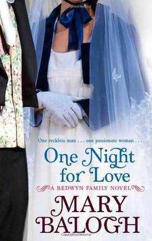 Book cover of One Night For Love by Balogh