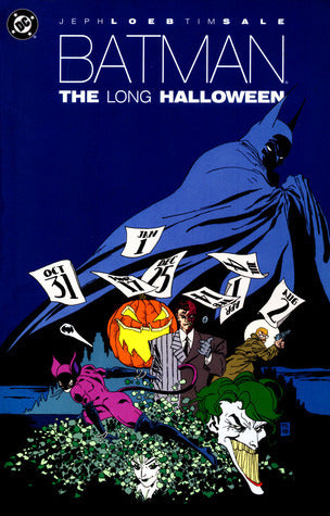 Book cover of Batman: The Long Halloween by Jeph Loeb