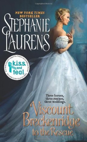 Book cover of Viscount Breckenridge To The Rescue by Stephanie Laurens