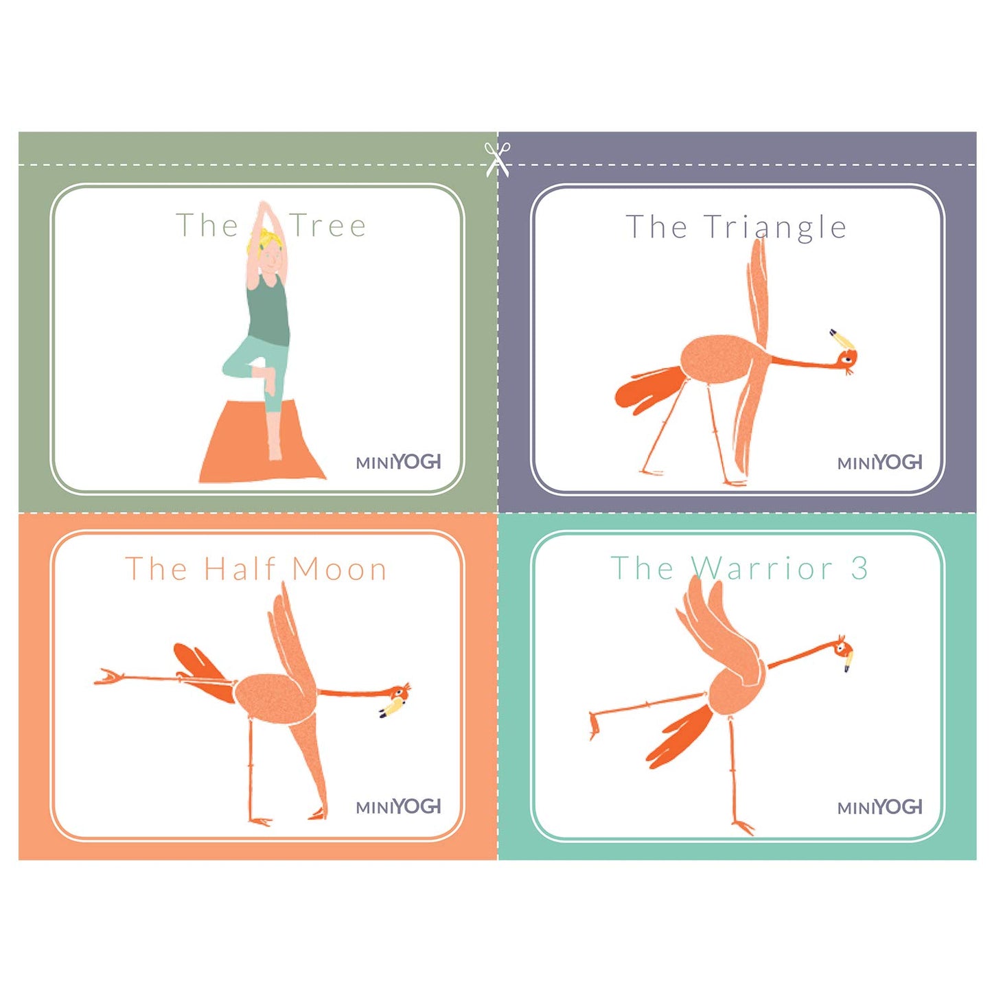 Book cover of MiniYOGI: The Flamingo Of Balance by Sophie Spoor