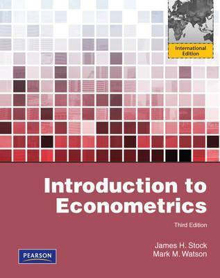 Book cover of Introduction To Econometrics : International Ed by James H. Stock, Mark W. Watson