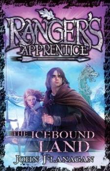 Book cover of The Icebound Land by John Flanagan