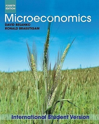 Book cover of Microeconomics by David Besanko
