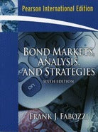 Book cover of Bond Markets, Analysis And Strategies (6th) by Frank J. Fabozzi