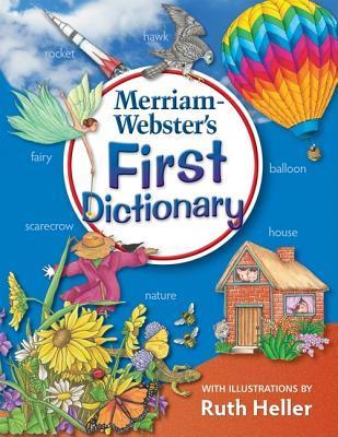 Book cover of Merriam-Webster's First Dictionary by Merriam-Webster