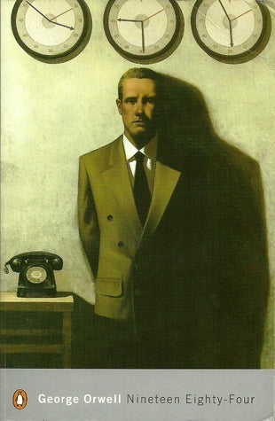 Book cover of Nineteen Eighty-Four by George Orwell