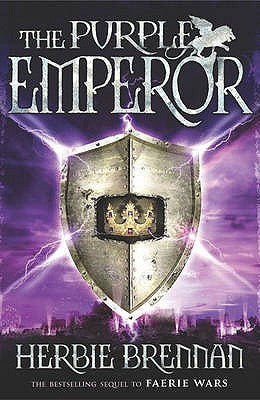 Book cover of The Purple Emperor by Herbie Brennan