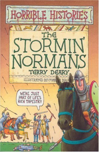 Book cover of The Stormin' Normans by Terry Deary