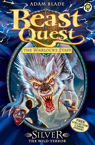 Book cover of Silver the Wild Terror by Adam Blade