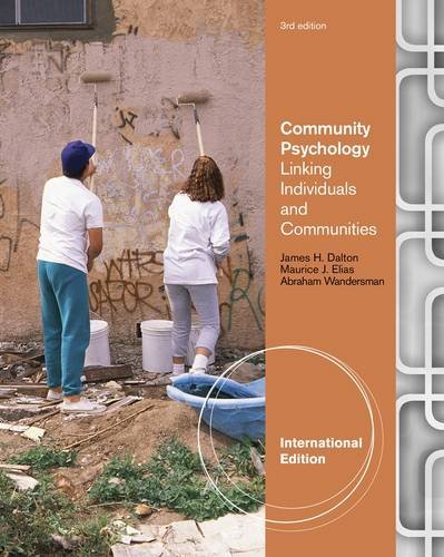 Book cover of Community Psychology Linking Individuals And Communities by James H. Dalton