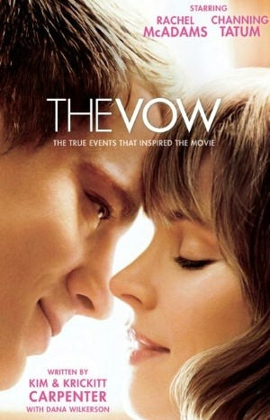 Book cover of The Vow by Kim Carpenter, Krickitt Carpenter, Dana Wilkerson