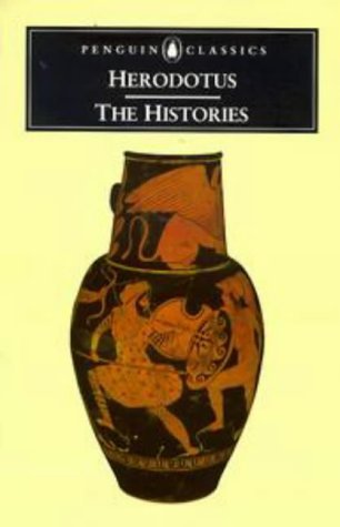 Book cover of The Histories by Herodotus, Aubrey de Sélincourt (Trans.), John M. Marincola (Editor, Introduction, Notes)