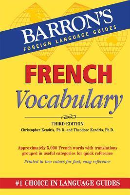 Book cover of French Vocabulary by Christopher Kendris, Theodroe Kendris