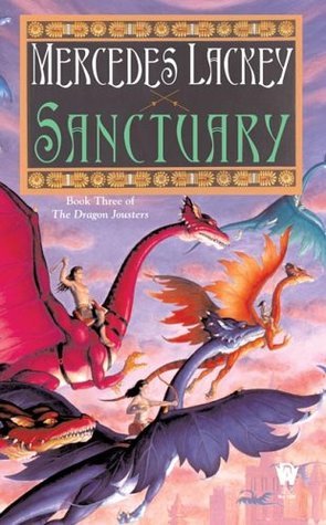 Book cover of Sanctuary by Mercedes Lackey