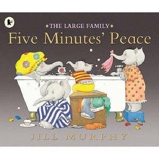 Book cover of Five Minutes' Peace by Jill Murphy