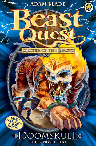 Book cover of Doomskull The King Of Fear by Adam Blade