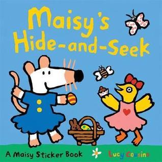 Book cover of Maisy's Hide-And-Seek Sticker Book by Lucy Cousins