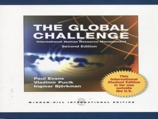 Book cover of The Global Challenge: International Human Resource Management by Paul Evans