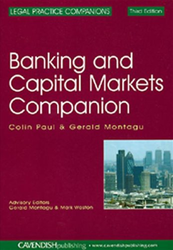 Book cover of Banking & Capital Markets Companion 3/E by Paul &. Montagu, &. Montagu Paul