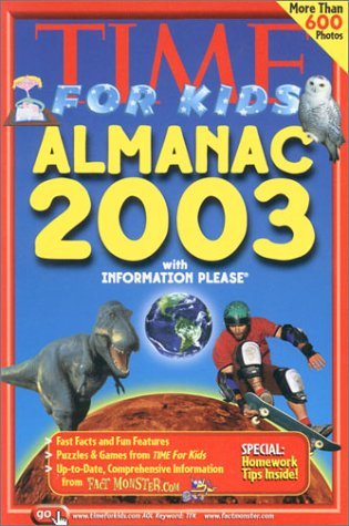 Book cover of Time For Kids Almanac 2003 With Information Please by Holly Hartman
