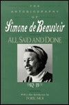 Book cover of All Said And Done by Simone de Beauvoir