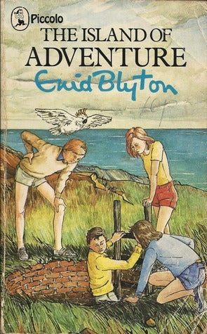 Book cover of The Island of Adventure by Enid Blyton
