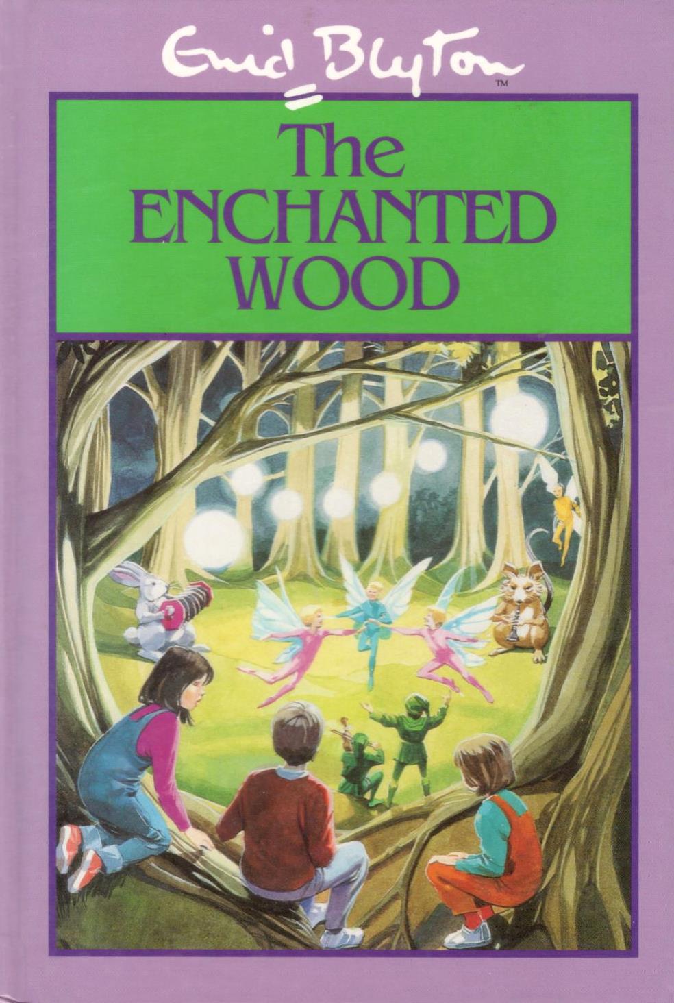 Book cover of The Enchanted Wood by Enid Blyton