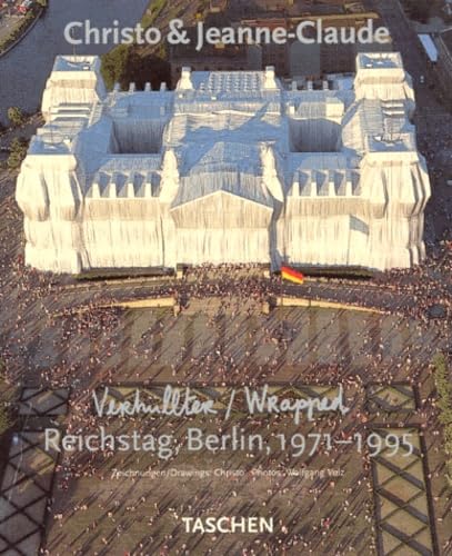Book cover of Christo & Jeanne-Claude : Verhüllter Reichstag, Berlin, 1971-1995 = Wrapped Reichstag, Berlin, 1971-1995 by Christo, Wolfgang Volz