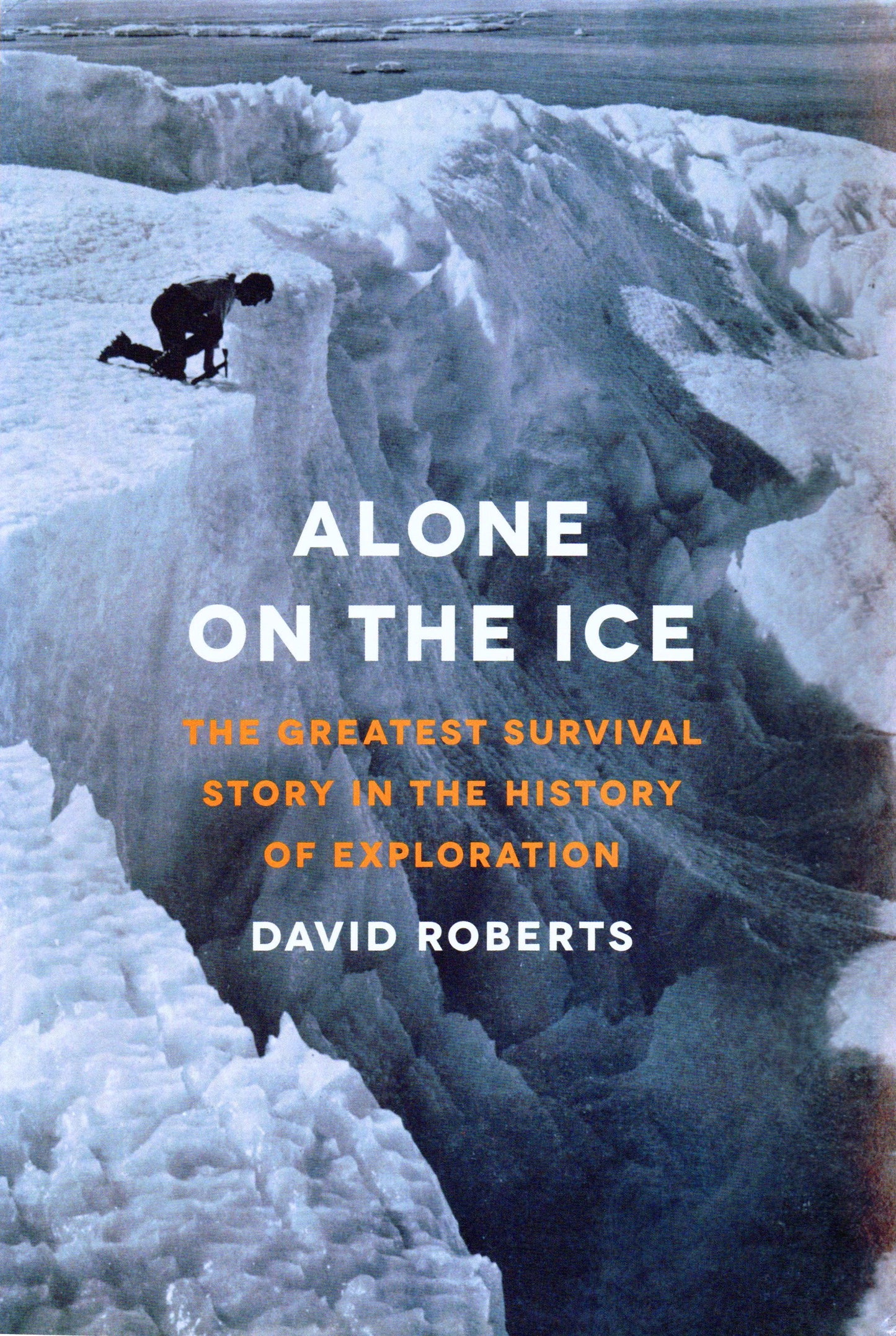 Book cover of Alone On The Ice: The Greatest Survival Story In The History Of Exploration by David Roberts