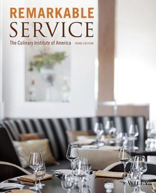 Book cover of Remarkable Service by Culinary Institute of America