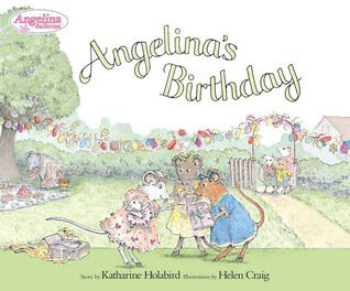 Book cover of Angelina's Birthday by Katharine Holabird, Helen Craig (Illus.)