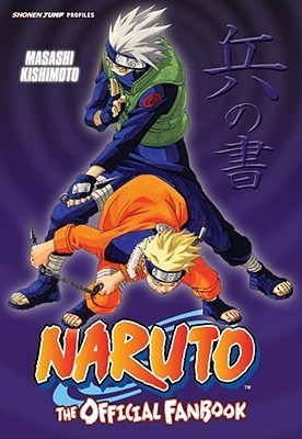 Book cover of Naruto: The Official Fanbook by Masashi Kishimoto