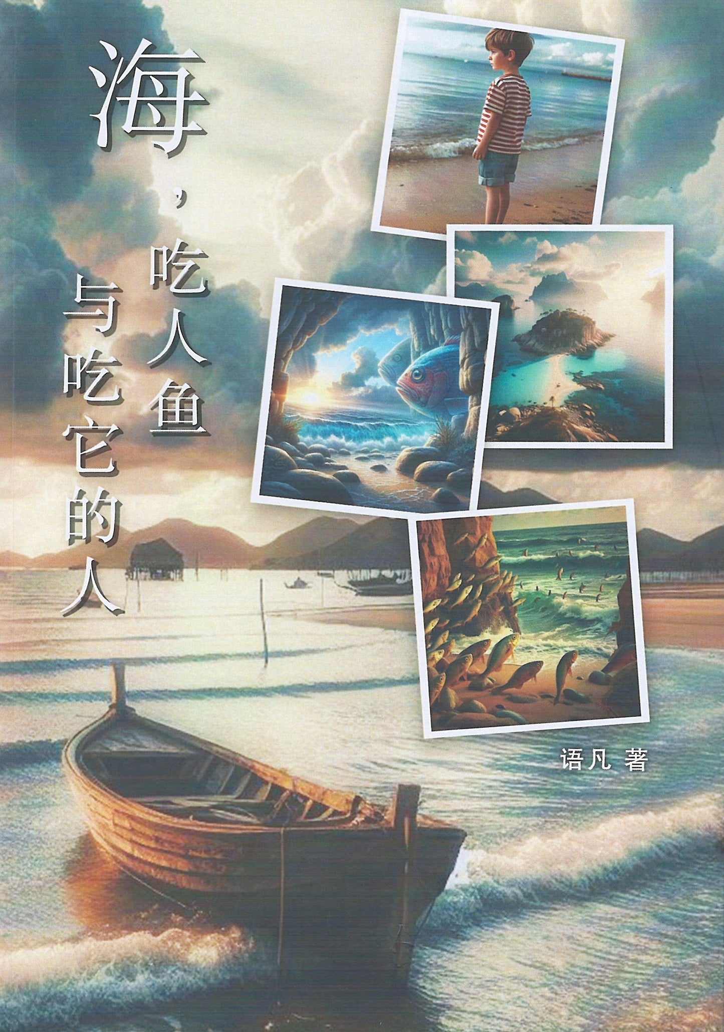 Book cover of 海,吃人鱼与吃它的人 by 语凡