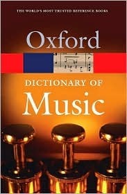 Book cover of The Concise Oxford Dictionary Of Music by Michael Kennedy (Ed.)