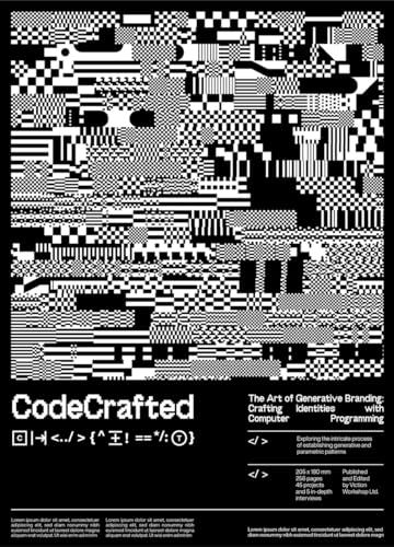 Book cover of Code Crafted: Generative Design In Branding by Viction