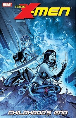 Book cover of New X-Men: Childhood's End, Vol. 4: Mercury Falling by Craig Kyle, Christopher Yost, Paco Medina (Artist)