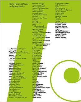 Book cover of New Perspectives In Typography by Henrik Kubel (Ed.), Scott Williams