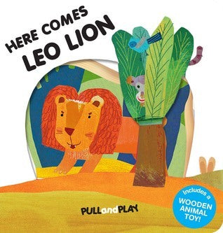 Book cover of Here Comes Leo Lion by Sterling Children's