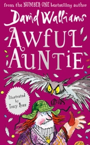 Book cover of Awful Auntie by David Walliams