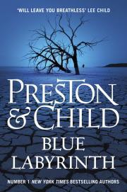 Book cover of Blue Labyrinth by Douglas Preston, Lincoln Child