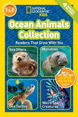 Book cover of Ocean Animals Collection (National Geographic Kids Readers, Levels 1 & 2): Readers That Grow With You by National Geographic Kids