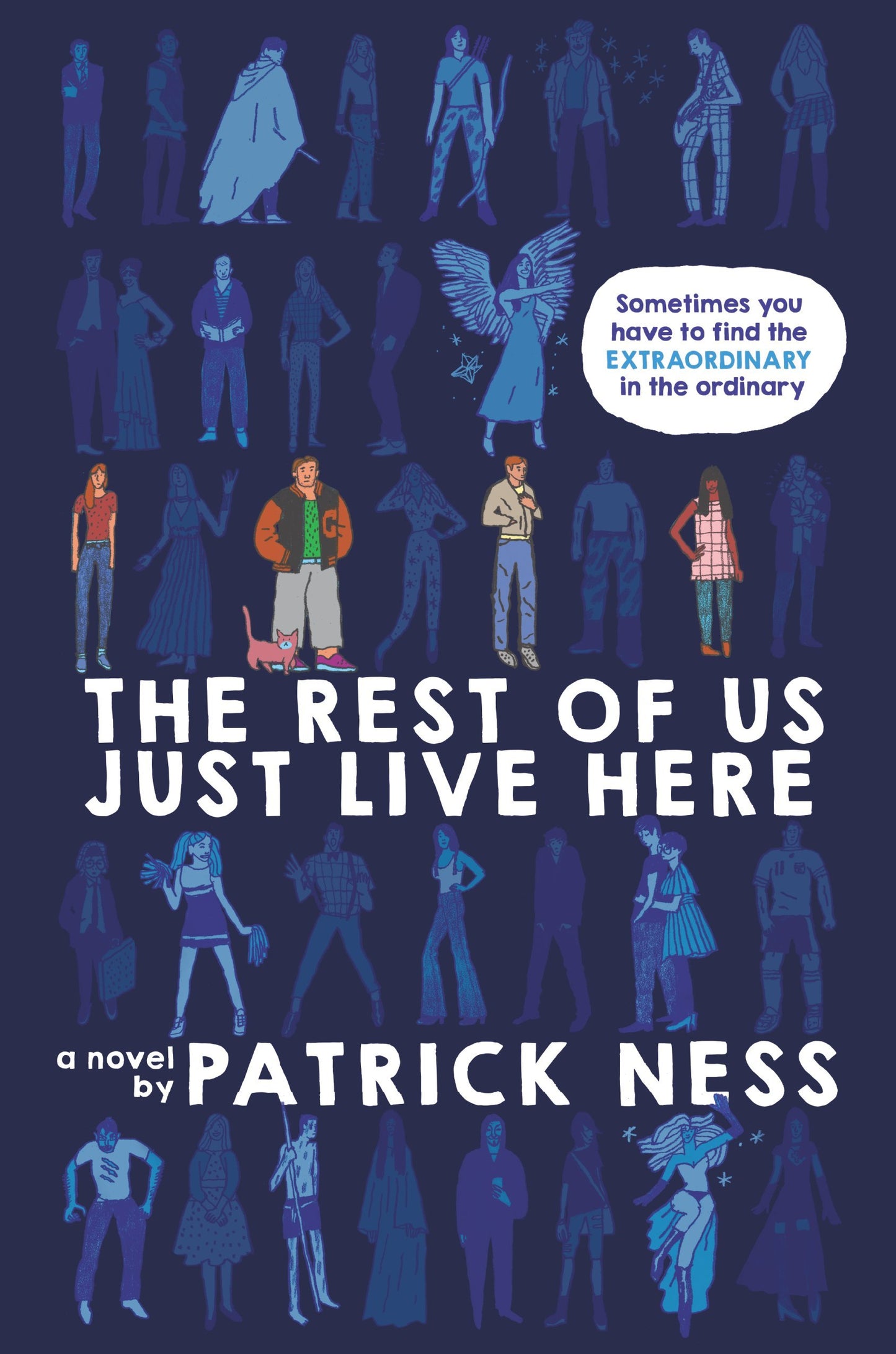 Book cover of The Rest of Us Just Live Here by Patrick Ness