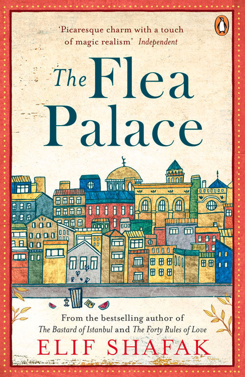 Book cover of The Flea Palace by Elif Shafak