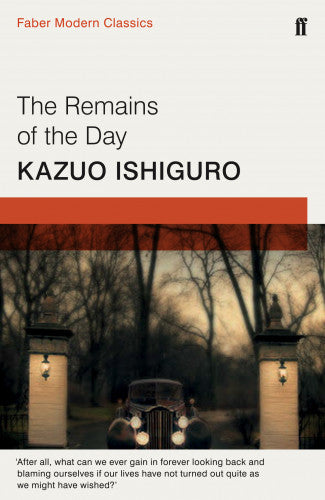 Book cover of The Remains of the Day by Kazuo Ishiguro