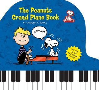 Book cover of The Peanuts Grand Piano Book by Charles M. Schulz