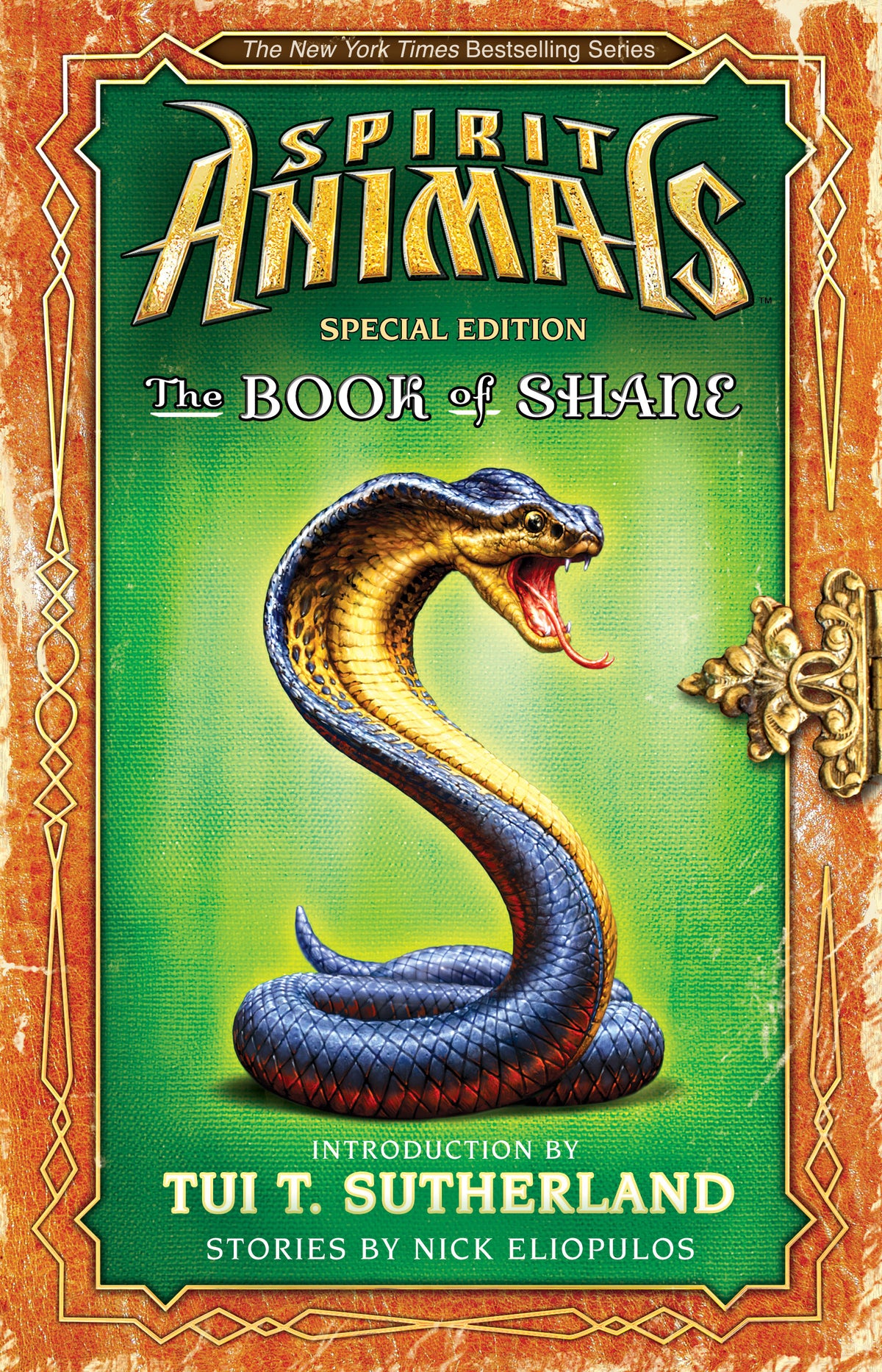 Book cover of The Book Of Shane: Complete Collection (Spirit Animals: Special Edition): Complete Collection by Nick Eliopulos, Tui T. Sutherland (Foreword)