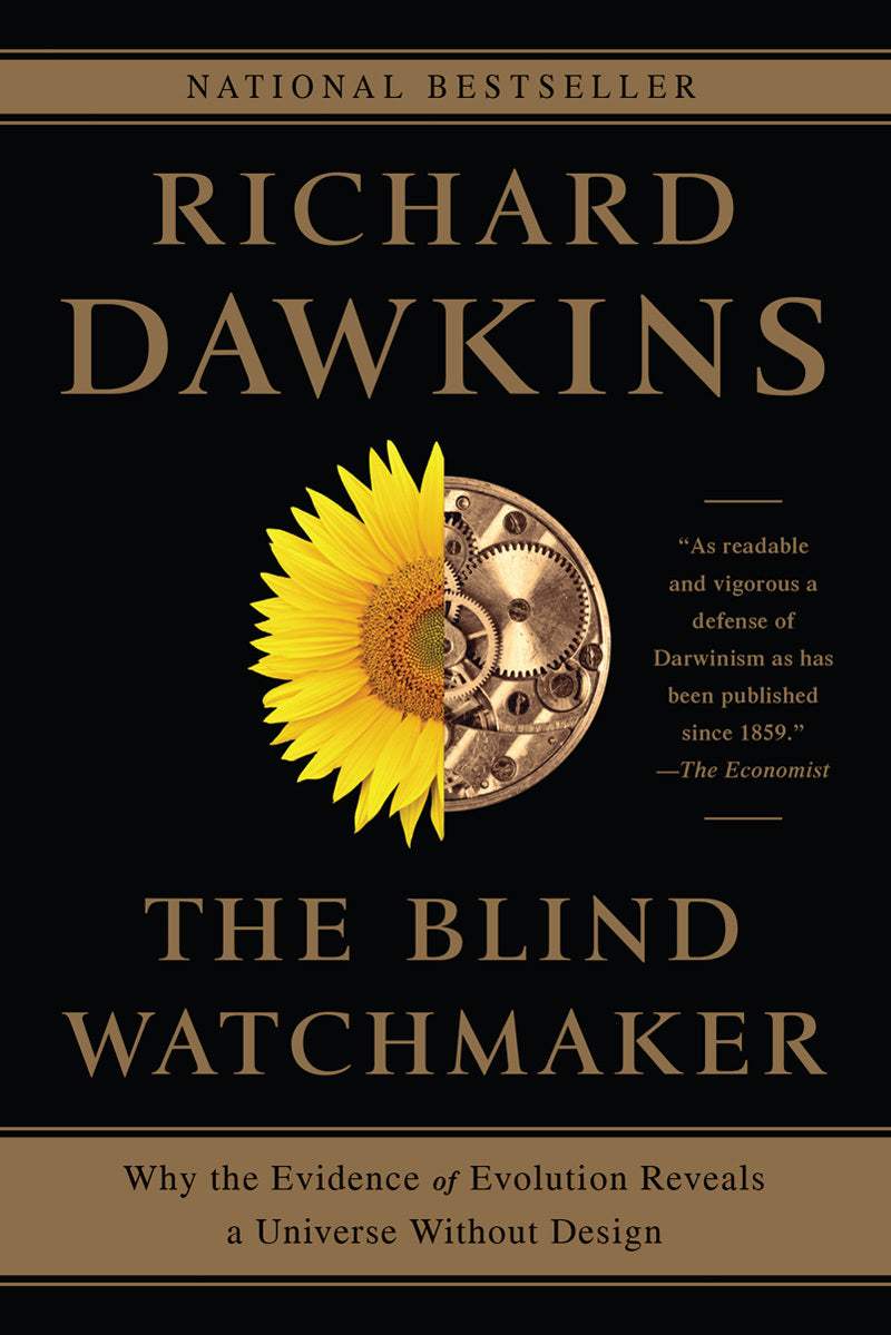 Book cover of The Blind Watchmaker: Why The Evidence Of Evolution Reveals A Universe Without Design by Richard Dawkins