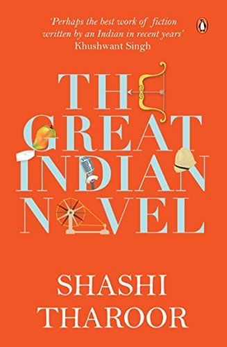 Book cover of The Great Indian Novel by Shashi Tharoor